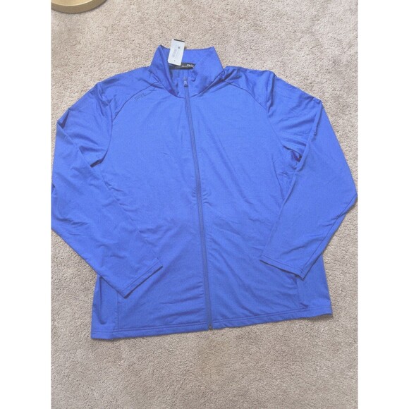 Polo Ralph Lauren RLX Men's Size XL Golf Full Zip Jacket Sz Blue NWT $168